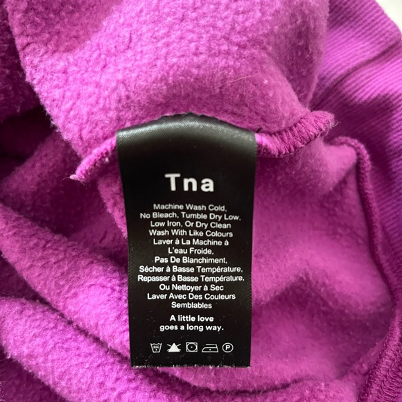 TNA Cozy Fleece Crewneck Sweatshirt - Picture 4 of 5